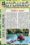 Gyömrő Újság 2013 Június